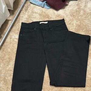 Levi’s High Rise Straight Crop Size 28